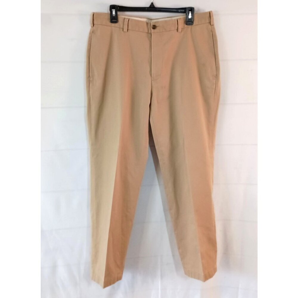 Brooks Brothers Advantage Chino Clark Khaki Pants Size 35x30 Men’s